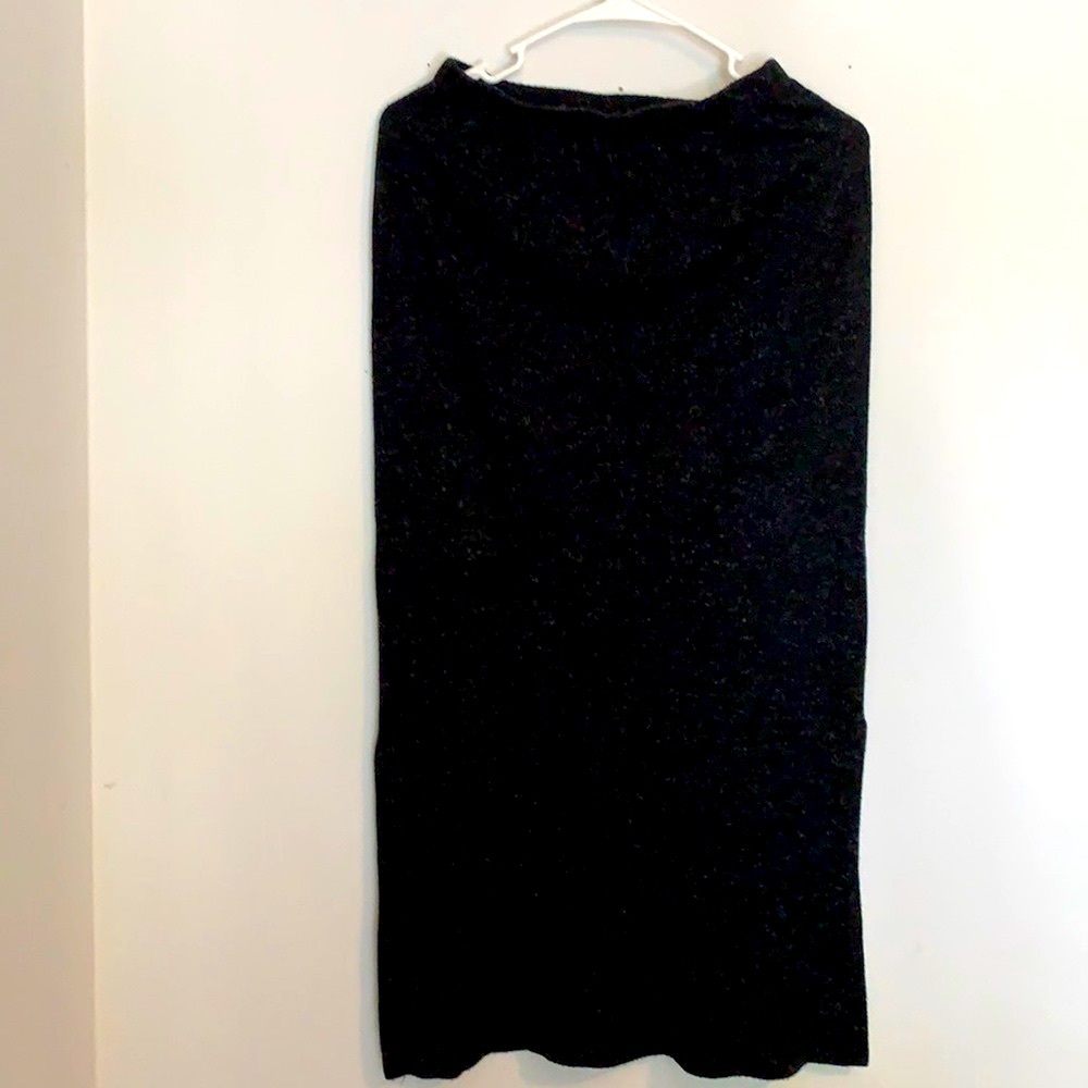 ANNTRAVIS Black Warm vintage Skirt